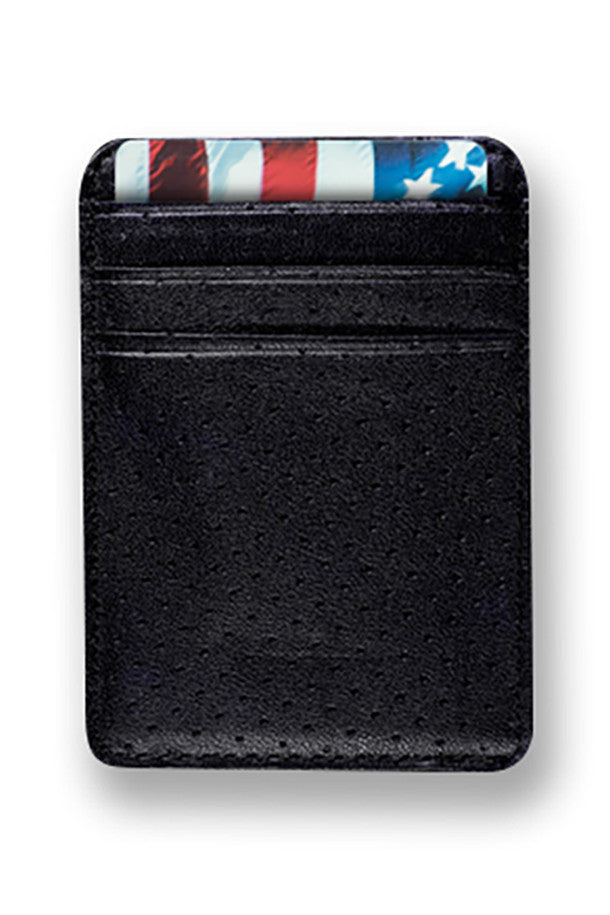 Race Car Leather Credit Card Holder